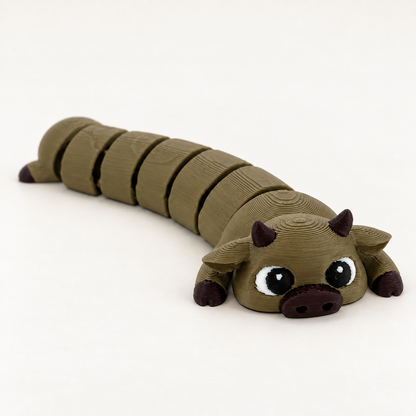 Flexi Friends Animal Toys 8-Pack | Articulated Animal Gift Set