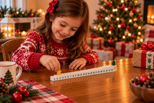 Christmas Countdown Staircase Calendar | Reusable Advent Decor